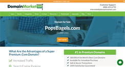 Desktop Screenshot of popsbagels.com
